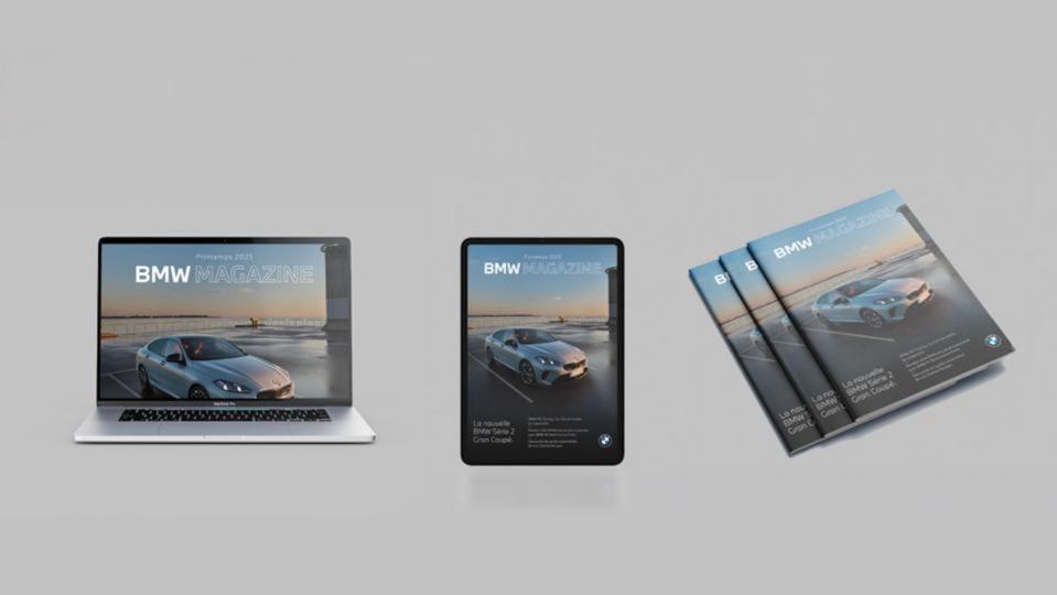  CONSULTEZ DÈS À PRÉSENT LA NOUVELLE ÉDITION DU BMW MAGAZINE.
